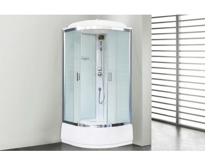 Душевая кабина Royal Bath RB 90CK5-WC-CH 90х90 см, с матовыми стеклами