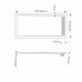 Душевой поддон RGW STM-G 80x160 см, прямоугольный, искусственный камень, графит