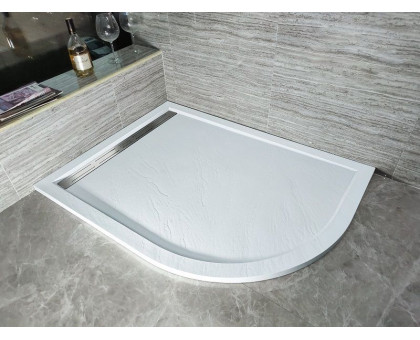 Душевой поддон WeltWasser WW TRR12090 STONE-WT L 120х90 см белый с сифоном