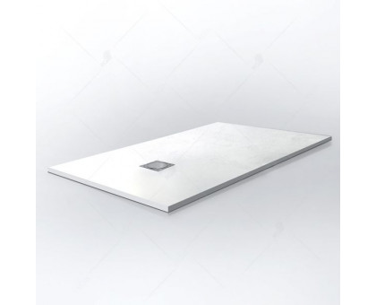 Душевой поддон RGW ST-W 100x120 см, прямоугольный, искусственный камень, белый