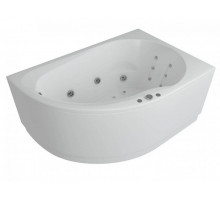 Ванна акриловая Aquatek Вирго R 150x100 см, с фронтальным экраном