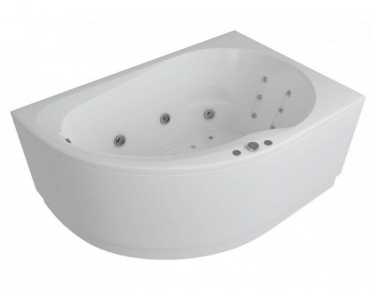 Ванна акриловая Aquatek Вирго R 150x100 см, с фронтальным экраном